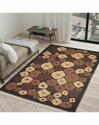 Status Multicolor Nylon 3D Printed Rug With Anti Slip Backing - 3 x 5 feet