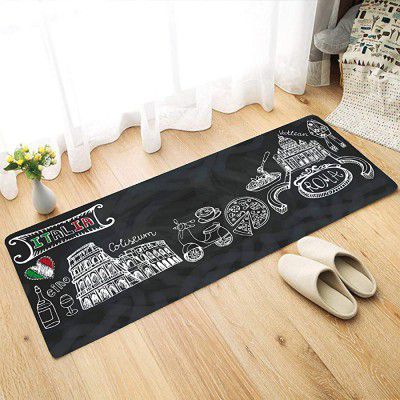Status Nylon 3D Printed Kitchen Runner - 57 x 140, Multi-Color
