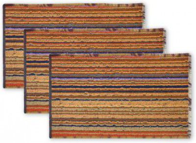 STATUS Polyester Door Mat (Pack of 3)
