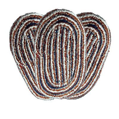 STATUS Splash Oval Shape Doormat for Home/Office/Indoor/Outdoor (1)