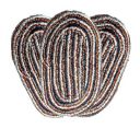 STATUS Splash Oval Shape Doormat for Home/Office/Indoor/Outdoor (1)...