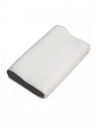 Status White and Black Contour Memory Foam Filled Polyester Pillow-50 CM X 30 CM X 10 CM...