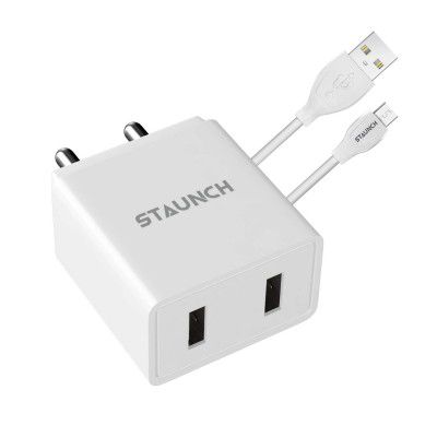 Staunch Flash 3.1A Fast Charger USB Wall Adapter