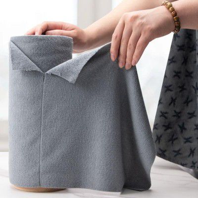 Stay Tidy Microfiber Cleaning Cloth Roll | 25 Pieces | Grey