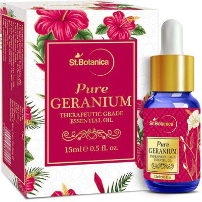 StBotanica Pure Geranium Essential Oil - 15ml