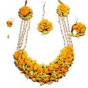 STCREATIONS Artificial Bridel haldi Flower Mala for Women | G_3...