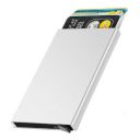Stealodeal Silver Smart Minimalist Slim RFID Blocking Credit Card Holder Pop Up Wallet...