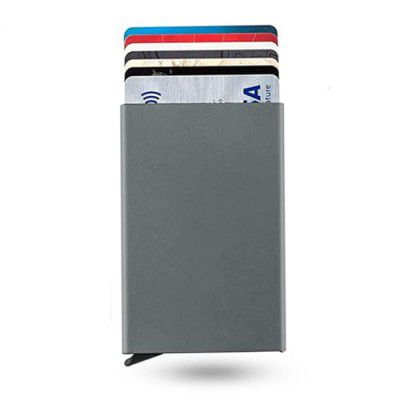 Stealodeal Slim Aluminium Pop Up Debit & Credit & ATM Men/Womwn Card Holder for Men & Women