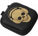 Stealodeal Square Skull Leather Zipper Earphone Case...
