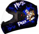 Steelbird helmet Motorbike Helmet (Blue)...