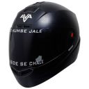 Steelbird ISI Certified ABS Full Face Helmet (Large 600 mm , Dashing Black Helmet Fitted with Clear Visor and Extra Smoke Visor) SBA-1 AVA...
