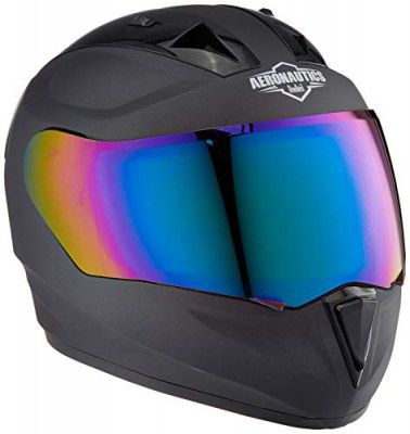Steelbird SA-1 Aeronautics Full Face Helmet Axis Grey, Size: L(57-58 cm)