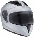 Steelbird SA-1 Aeronautics Full Face Helmet Silver, Size: L(57-58 cm)...