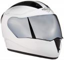 Steelbird SA-1 Aeronautics Full Face Helmet White, Size: L (57-58 cm)...