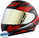 Steelbird SA-2 Aeronautics Metallic Mat Motorbike Helmet  (Red)...