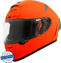 Steelbird SA-2 Aeronautics Motorbike Helmet (Fluo Orange)...