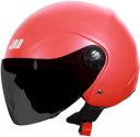 Steelbird SB-02 JAB With Smoke Visor Motorbike Helmet  (Red Smoke Visor)...