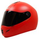 Steelbird SB-39 Jolt 7Wings Classic Full Face Helmet (Large 600 MM, Red Helmet Fitted with Clear Visor and Extra Smoke Visor)...