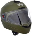 Steelbird SBA-1 Full Face Helmet Bottle Green, Size: M(55-56 cm)...