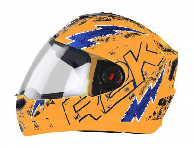 Steelbird SBA-1 R2K Live ISI Certified Full Face Graphic Helmet
