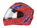 Steelbird SBA-1 R2K Live ISI Certified Full Face Graphic Helmet...