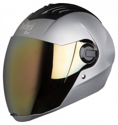 Steelbird SBA-2 Full Face Helmet H. Grey, Size: M (55-56 cm)