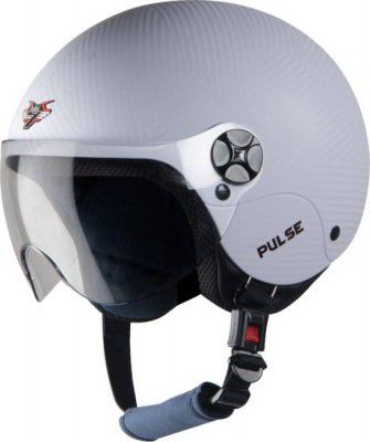 Steelbird SBH-16 Pulse Motorbike Helmet  (White)