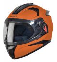 Steelbird SBH-17 Robot Full Face Helmet Fluo Orange, Size: M(55-56 cm)...