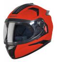 Steelbird SBH-17 Robot Full Face Helmet Fluo Red, Size: L(57-58 cm)...