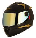 Steelbird SBH-17 Robot Full Face Helmet Gold, Size: L (57-58 cm)...