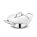 Steelcraft Platinum Triply Stainless Steel Extra Deep Kadhai - 3500ml...