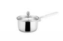 Steelcraft Premium Stainless Steel Raven Saucepan with Glass lid -14 cm 790ml ...