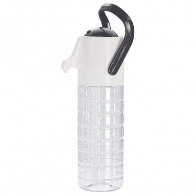 Steelo Jaldhara Multipurpose Plastic Jug, 1200 ml (Black & White)