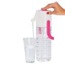 Steelo Jaldhara Multipurpose Plastic Jug, 1200 ml (Pink & White)...
