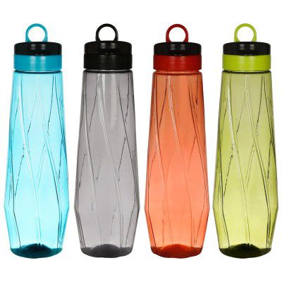 Steelo Siena Water Bottle, 1000ml, Set of 4, Color May Vary