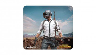 SteelSeries QcK PUBG Miramar Edition Cloth Gaming Mouse Pad - Exclusive Micro-Woven Surface - Optimized for Gaming Sensors - Maximum Control - Size L - Designed for PUBG Battlegrounds