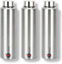 STEEPLE Stainless Steel Fridge Water Bottle ( 3 Pcs ) 1000 ml  ...