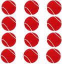 Steller Light Weight Tennis Ball for Recreational Sports, Kids, and Pets, Pack of 12 (Red)...