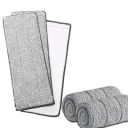 STELLIX Microfiber Small Mop Refill Pad: Washable, Fits Flat Mops, Ideal for Small Buckets (2 Pc, 33x11.5 cm)...