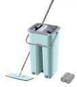 STELLIX Moppers for Cleaning Floor with 2 Microfiber Pad | Small Green...