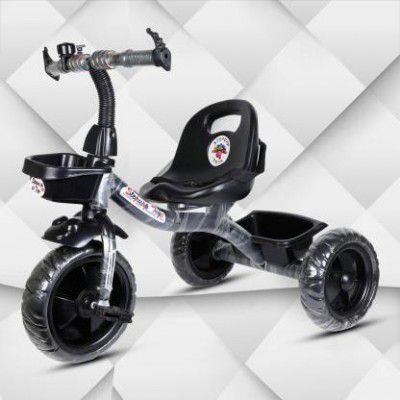 Stepupp Grow stp g black kids tricycle,baby tricycle,tricycle-005 Tricycle  (Black)