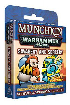 Steve Jackson Games Munchkin Warhammer 40000 Savagery & Sorcery