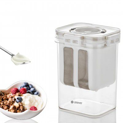 Stewit Greek Yogurt & Curd Maker - 1100ml (Greek Yogurt Maker)