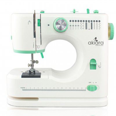 Akiara - Makes Life Easy Stitching Machine With 12 Stitch Patterns,Sewing Machine