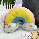 STITCHNEST Soft Stuffed Plush Raibow Shape Soft Pillow Home Decoration (Size: 38 cm)...