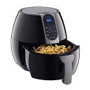 SToK (ST-AFD11-BLACK) 4 Liters 1500W Smart Rapid 3D Air Technology Digital Air Fryer With Double Layer Grill (1 Year Offsite Warranty)...
