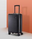 Stony Brook by Nasher Miles Small Cabin Suitcase | 55cm Trolley Bag - Black...