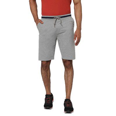 STOP by Shoppers Mens Inhance High IQ Regular Fit Solid Shorts (A20187TIPINSHBG-P)