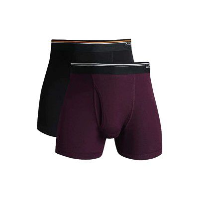 STOP by Shoppers Mens Solid Trunks - Pack of 2