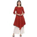 STOP by Shoppers Womens Tie Up Neck Printed Kurta...